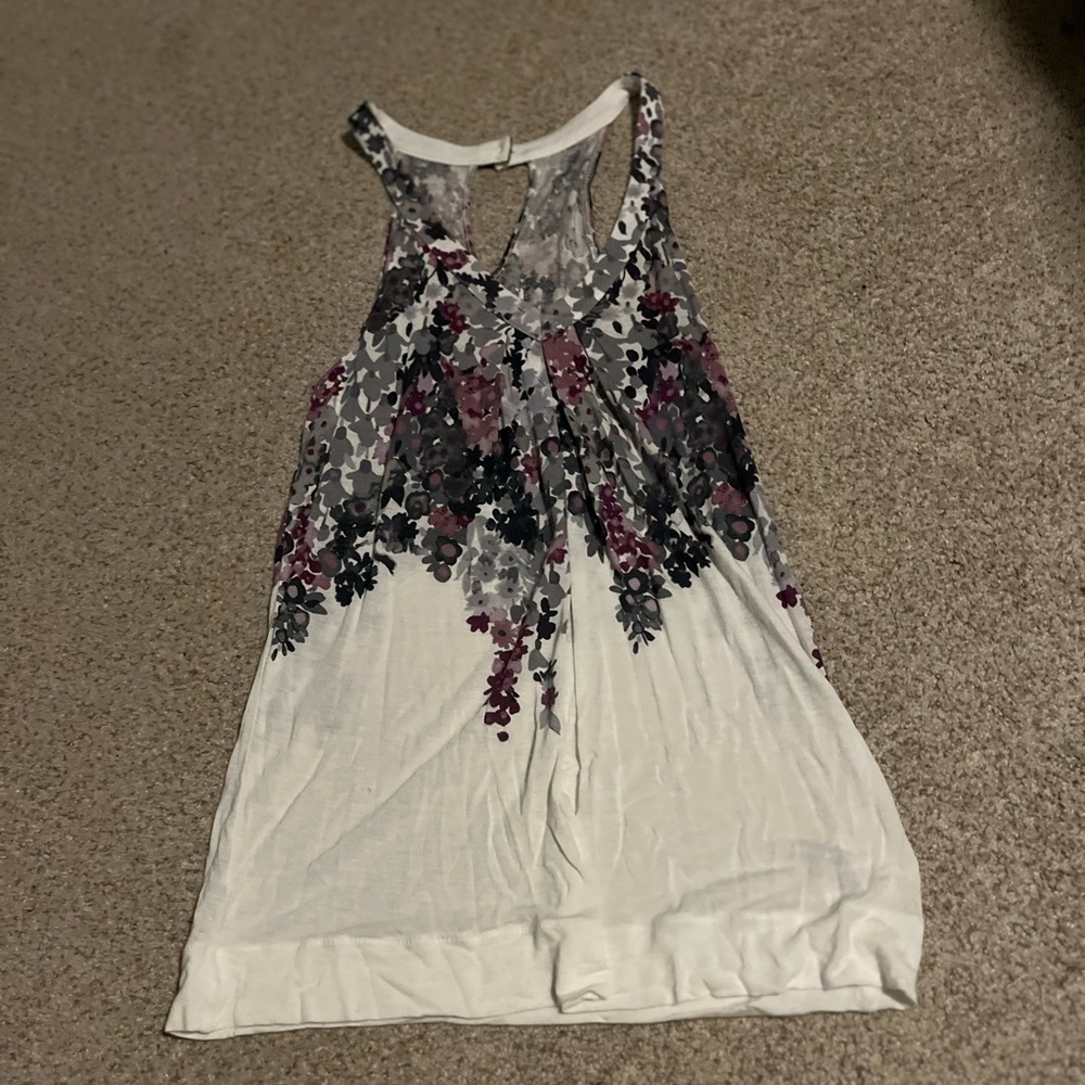 American Eagle Floral Print Tank